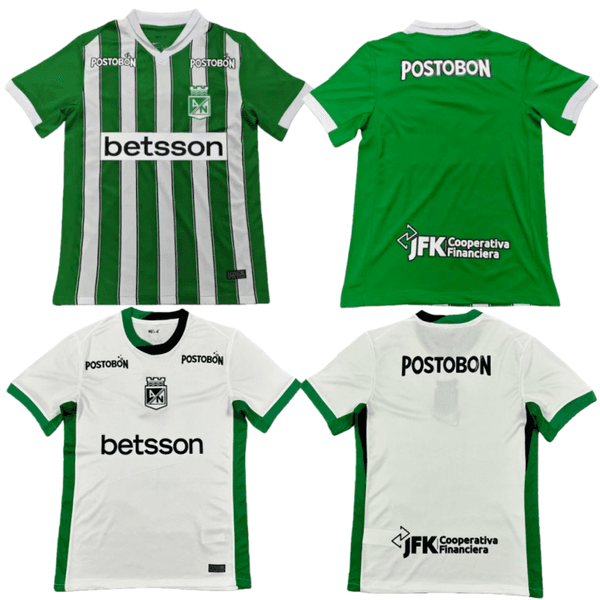 2627 Los V er do lag as Colombian First Division, Home and Away Jerseys, Sizes S-4 XL