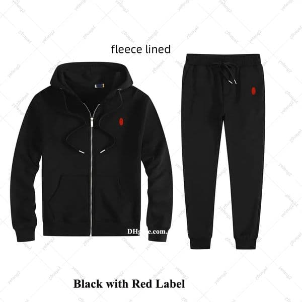 Mens tracksuit designer sets sportswear mens polo tracksuit pullover hoodie cardigan Zipper pocket Sweatsuits