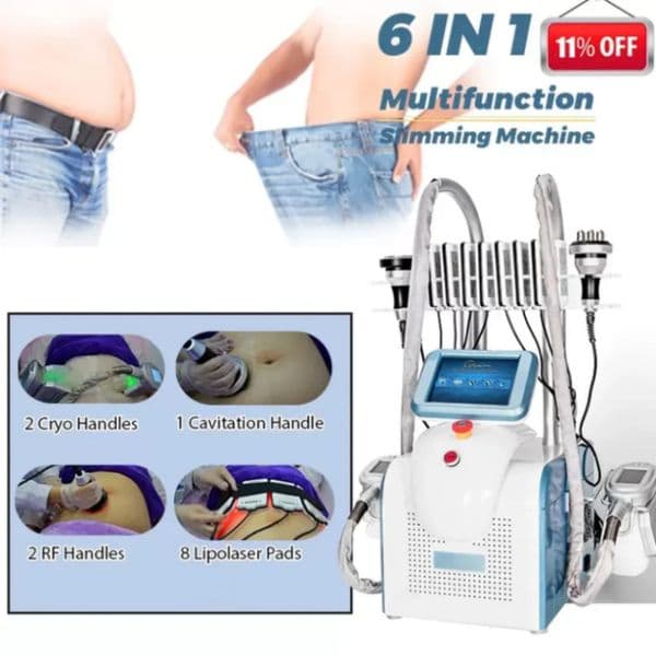 Slimming Machine Cryo Fat Freezing Cryolipolysis Sculpting Machine Vacuum Cavitation Rf Facial Lift Cryotherapy Chiller Machines For Salon U