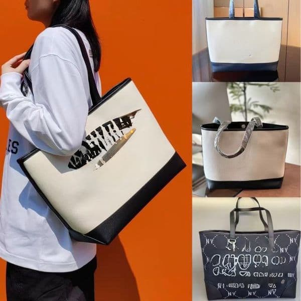 Designer's New Tote Bag Embroidered Fashionable Single Shoulder Cross Shoulder Handbag, College Office Commuting Luxury Bag