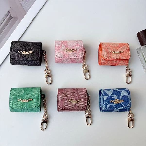 Fashion Bluetooth Airpods Case Luxury Leather Letter for Airpod Pro 2 3 4 Airpods 4 3 2 cases Womens Mens Luxury Multi Colors Earphone Accessories