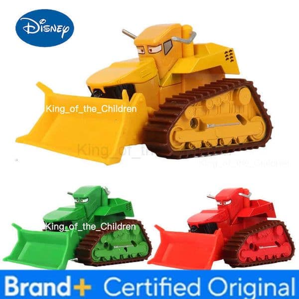 Disney Pixar Cars 2 3 Deluxe Frank Tractor Bulldozer Metal Model Car 155 Diecast Vehicle Toy For Children Kid H251229