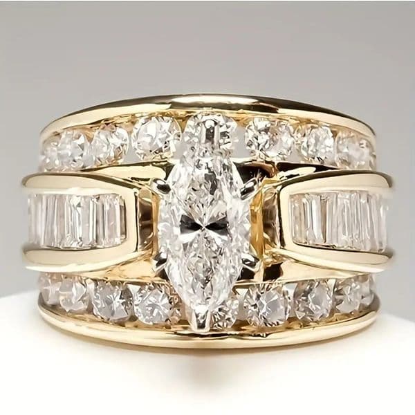 Luxury Brand Designer Jewelry Charming Classic Style Ring Exquisite And Elegant Jewelry Q260522