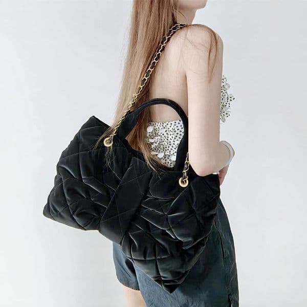 Bow Designe Shoulder Handbag Luxury Tote bag 38cm With Box 25KAS5851A