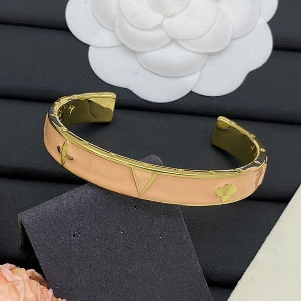 Bracelet Designer 18k Gold Plated for Women Gold Bangle Bracelet Cuff Jewelry Party Christmas Gift