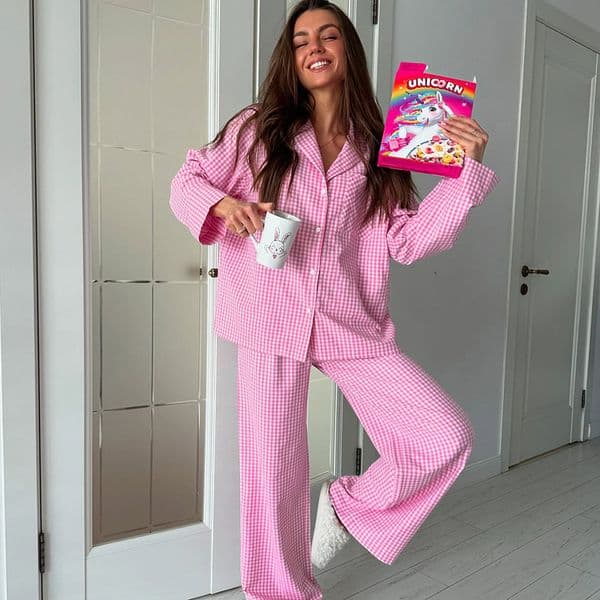 2026 Easter Monkey Cartoon Pajama Set Womens Y2k Clothing Single perfume Chest Short Sleeve Shirt Topshorts 2 Casual Clothes cologne 250320 Free Shipping