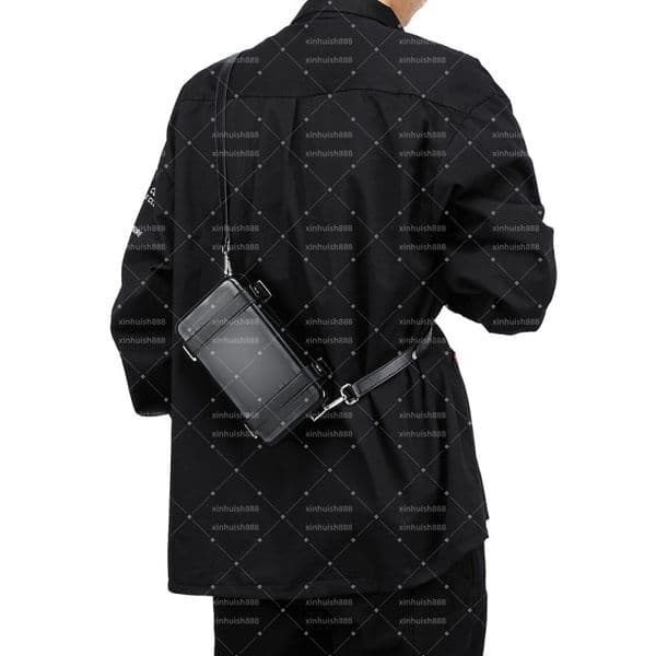 Designer Single-shoulder Hard-shell Cross-body Bag Suitcase Bag Handbag Rmw-personal - Made Of Plastic Material