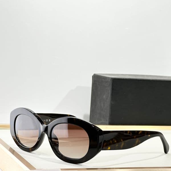 Havana Oval Sunglasses Brown Shaded Anti-Reflective Shades Glasses UV Protection Eyewear
