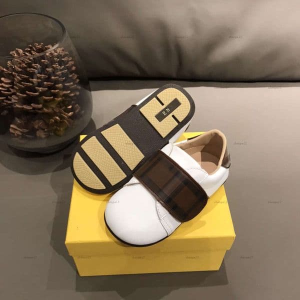 Luxury toddler shoes leather kids shoes Size 21-28 Including paper boxes designer baby prewalker boys girls First Walkers A579X16N131