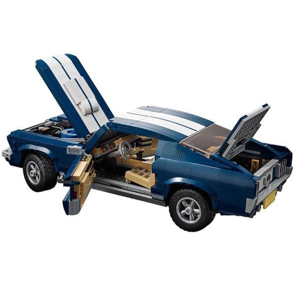 Cross-border new technology series "Wild Mustang GT Racing Mechanical Set" for boys, small-sized building blocks. Free shipping
