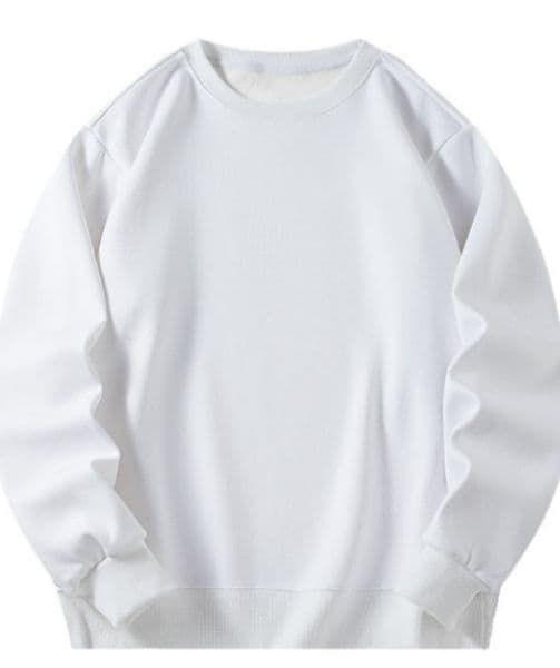 a468 Men Long-sleeved Round Neck Long-sleeved Loose Casual Sweatshirt