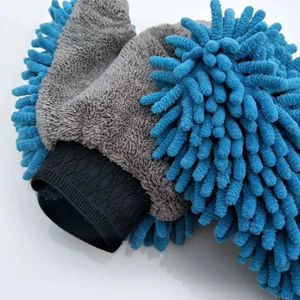 Microfiber Car Wash Mitt Glove Double Sided Chenille Super Absorbent Cleaning Tool Scratch Free Detailing Auto Care 251225