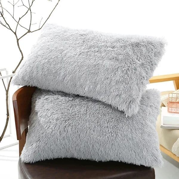 50x70cm Plush Pillow Case Winter Warm Long Fluffy Sleeping Pillowcase Home Cushion Cover 251229