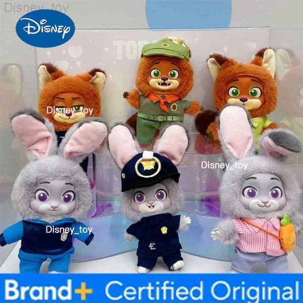 Disney New Zootopia Blind Box - Nick Judy Growth Journey Dolls Cute Holiday Decor Pendant Mystery Box Birthday Gift H251231