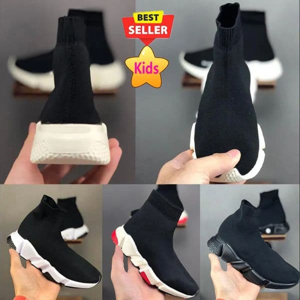 kids sock boys girls designer children casual shoes baby toddler outdoor sports athletic sneakers trainers S260430
