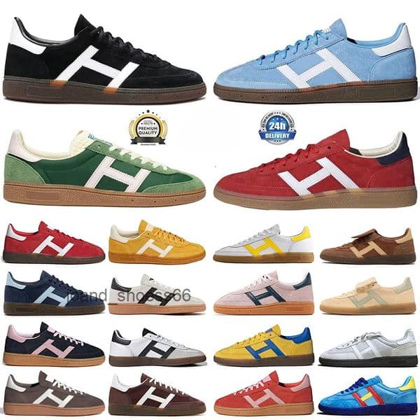 Sambaswomen Handball Special sandals Vegan Navy Blue Gum Aluminum Polar Night Shade Brown University White Grey Casual Shoes Sneakers