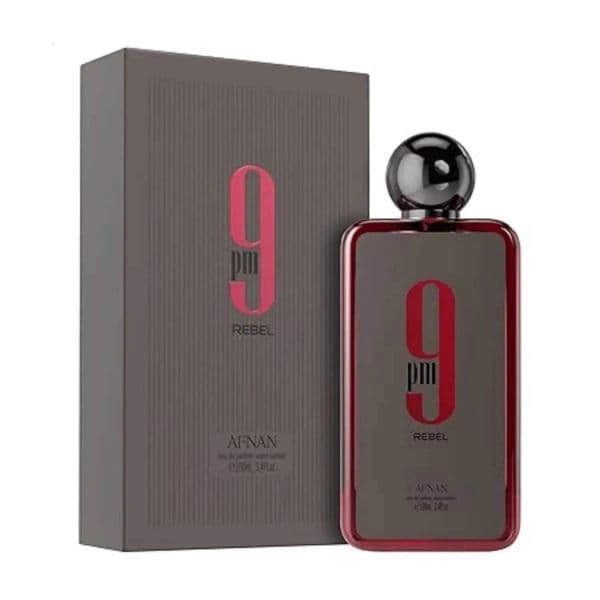perfumes 100ML Afnan 9 PM Rebel Unisex Eau De Parfum Original Arabic High Quality Brand Perfume Men For Women Holiday Gifts d0