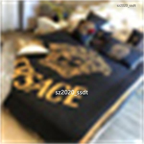 Selected bedding sets, down duvet covers and pillowcases, household bed sheets, down duvet covers, pillowcases, four piece sets, couple bedding, king size beds-Sheet