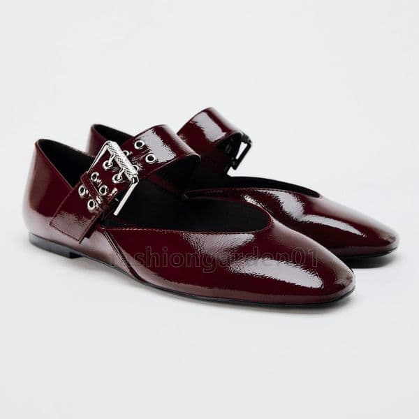 designer women shoes ballet flats heels light loafers fashion mary jane shoes round toe casual soft leather mules comfort durable dress shoes