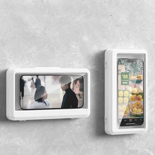 Fixed Universal Waterproof and Anti-fog Mobile Phone Case for Bathroom Shower Phone Holder Waterproof Can Touched Shower Phone M250701