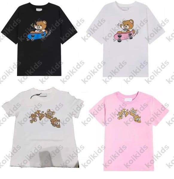 Kid Designer T Shirts Luxury Top Tee Boy Girl T Shirts Clothing -8 Teen Baby Short Sleeved Letter Tees Casual Cute Girls Tops Fashion Boys Tshirts DLD2507028