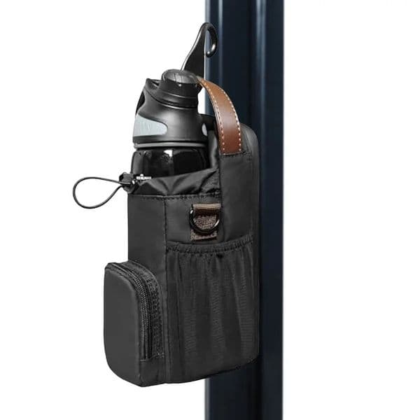Magnetic Gym Sling Bag W/ Bottle Holder Gym Crossbody Bag Gym Bottle Bag for Men Women Gym Accessories Organizer 250701