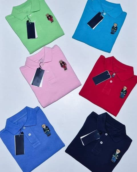 designer men and women t Shirt Shorts polo shirt collar tops fashion qualities clothes leisure loose tide tees high quality cottons short sleeves embroidery tops