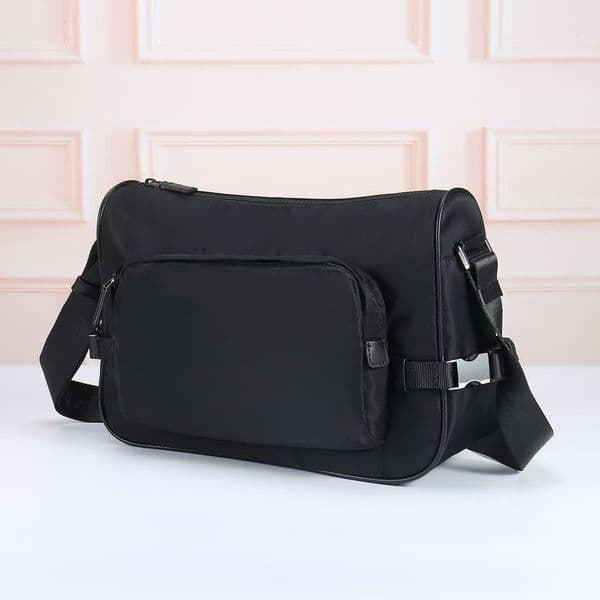 Designer Men's Messenger Bag Classic Nylon Shoulder Bag Black Crossbody Bag Canvas Fashion Parachute Fabric Men's Wallet Business Luxury Handbag