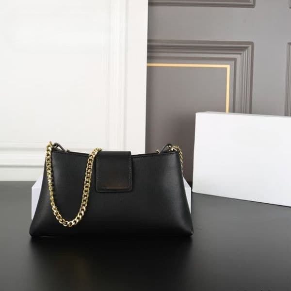 Fashion music sheet bag single shoulder armpit chain bag women's handbag classic design 10a