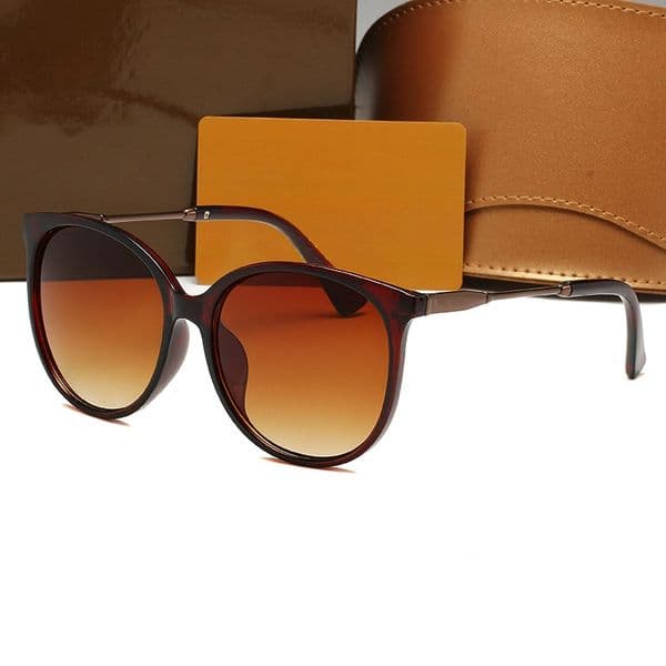 beach driving Women sports Designer for Classic circular frame luxury sun glasses UV400 Protection Lens eyeglasses Fashion sunglasses suitable outdoors Beach