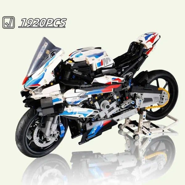 In stock 1920Pcs Technical Racing Motorcycle 1000 RR Motorbike Building Blocks Bricks Toys Birthday Christmas Children Gifts XJ250702