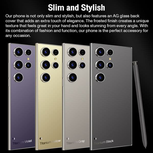SFX-S24 Ultra mobile phone with 7.3-inch full-cell screen and 4+64GB configuration, source factory (highly popular model)
