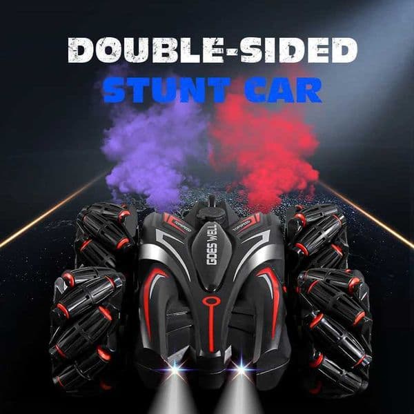 New Double-Sided Stunt Drift Light Remote Control Car with 2.4G Gesture Sensing Childrens Four-Wheel Drive Off-Road Vehicle ToyXJ260703