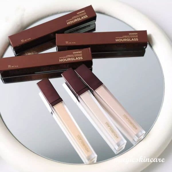 8 Colors Hour/glass Vanish Concealer Makeup 6ml AirBrush Concealers Foundation Silk/Birch/Cream/Cotton/Creme/Oat Brand Face Cosmetics Natural High Quality