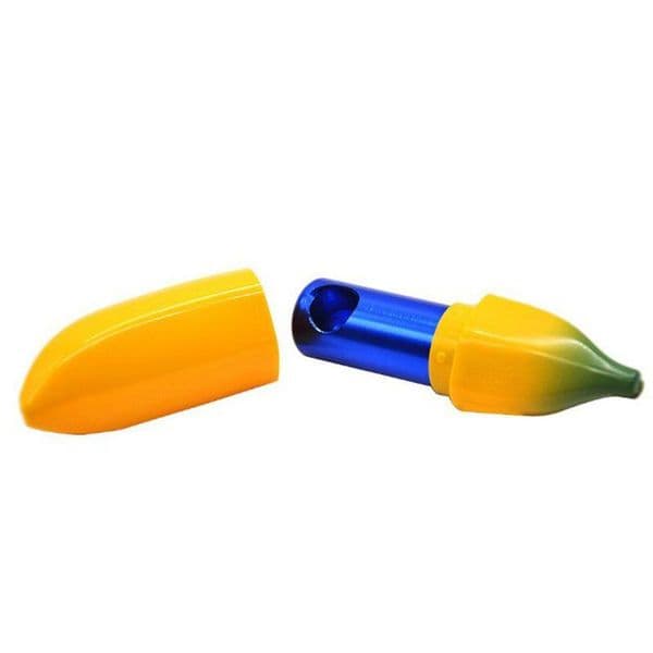 Smoking Pipes New banana shaped pipe metal aluminum cigarette accessories