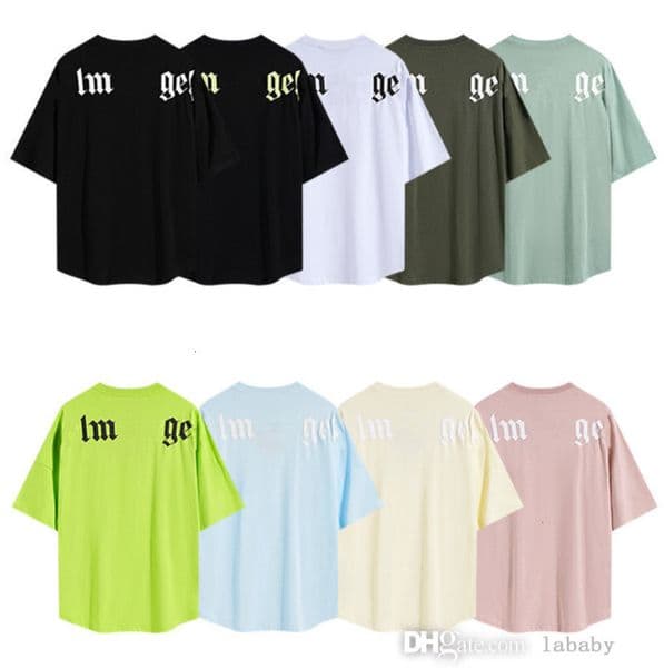 Mens Designer T Shirt High Quality Luxury T-shirt Back Large Letter Printed Trendy Tee Shirt Short Sleeve T-shirts Mens And Womens Top Outfit