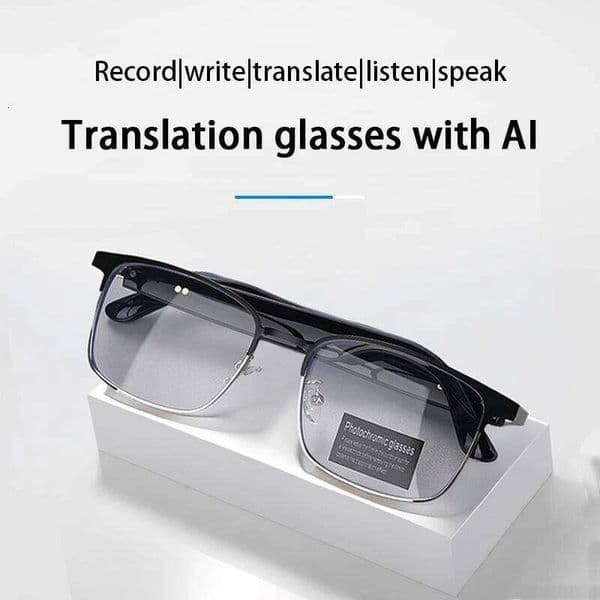 Hy-G9 Smart Glasses AI Intelligent Translation 144Languages Real-Time Wireless Bluetooth Headset For Simultaneous Interpretation