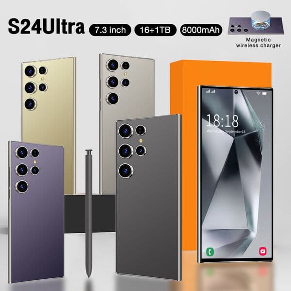 SFX-S24Ultra smart Android phone with 6.7-inch built-in pen and 2+16GB storage capacity 3G communication