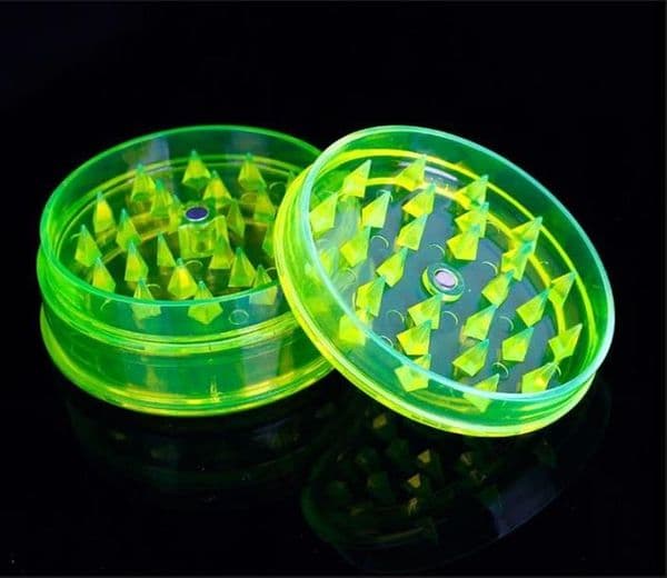 3 Layer Jelly Color Yanju Accessories Broken Smoke Detector 60mm Plastic Grinder Broken Smoke Detector