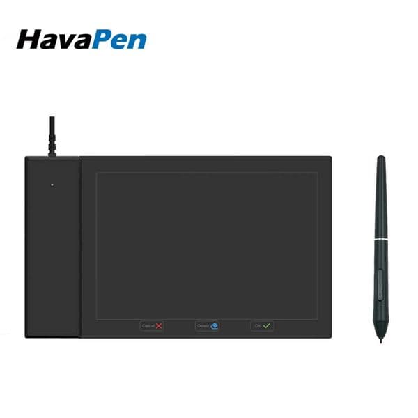 HavaPen yz08 Small Graphics Tablet 6*4 Inch Drawing Tablet with Pen 8192 Levels Pressure Easy Connect to Android Phone Laptop P X250704