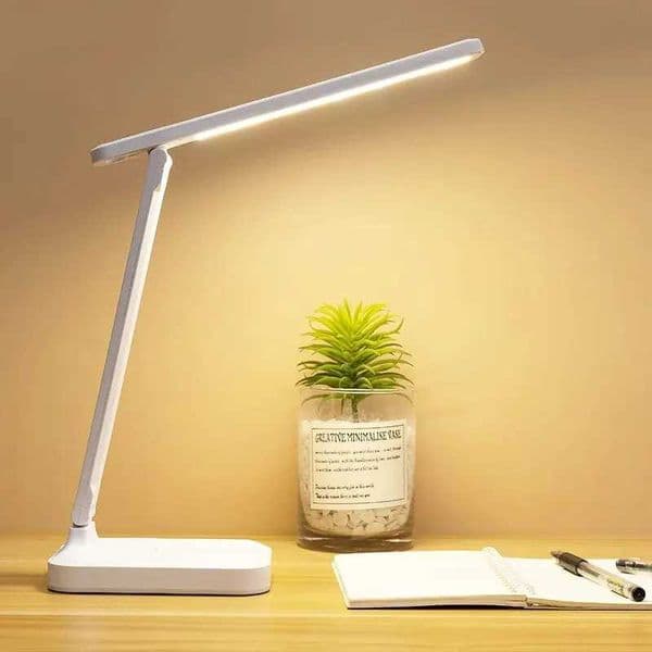 Foldable Table Lamp Led Desk Lamp 3 Type Stepless Dimmable Touch Bedside Reading Eye Protection Night Light USB ChargeableXJ250703