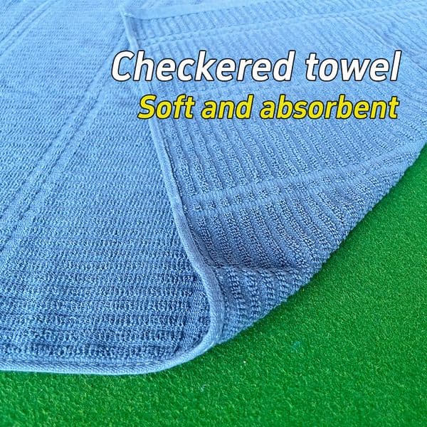 Soft & Comfortable Checkered Pattern Face Towel