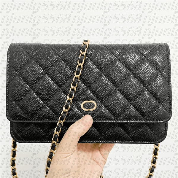 Mirror quality caviar Leather lambskin Shoulder Bags clutch hobo bag flap gold chain envelope tote Designer bag for man Luxury handbags womens Cross body purses