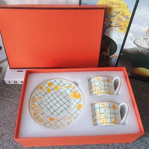 Jungle Ceramic For Tea Cup Set Porcelain Coffee Chicaras Ali China Tazos Drinkware Espresso Cups And Mugs Taz High-Quality B2