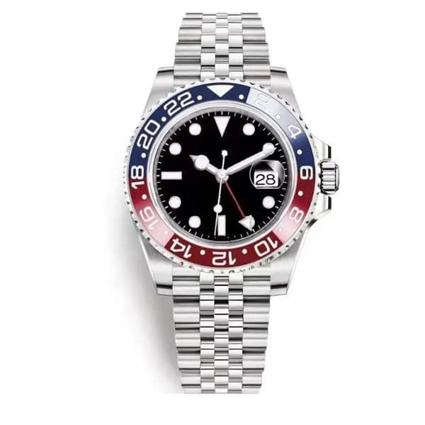 w1_shop Mens Automatic Mechanical Ceramics Watches 41mm Full Stainless Steel Swimming Wristwatches Sapphire Luminous Watch u Factory Montre de