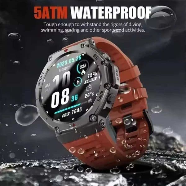 2025 New For T-Rex 3 Ultra GPS Smart Watch 10ATM Waterproof Built-in Dual-band GNSS Compass Military Sport Men SmartwatchXJ2563446