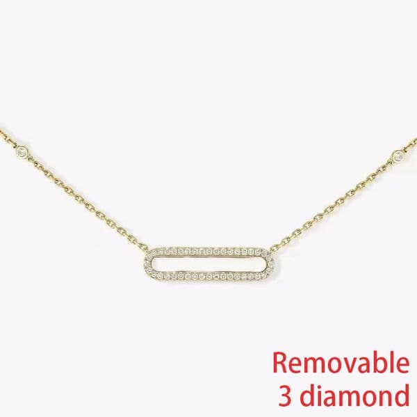 Necklace womens necklace designer jewellery chains pendant titanium steel charm anniversary gift for women gold plated holiday gifts032