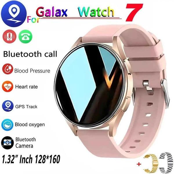 New Women Smart Watch 7 Man Watch OLED Calls Heart Rate Health Monitor DIY Watch Faces SmartWatch 6 Pro Ultra 2 XJ250705