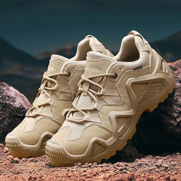 Mens sports shoes 2025 flat running Boots high-quality anti slip hiking shoes mens rubber soled outdoor hiking shoes 250704BJ