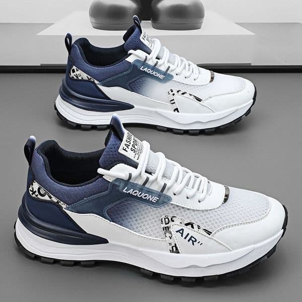 New Men's Spring Trendy Brand High-end Summer Breathable Mesh Shoes Youth Sports Casual Dad Sneakers